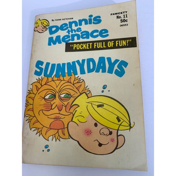 Dennis The Menace Pocket Full Of Fun #11 VG 1972 Comic Book Rare Fawcett - Picture 9 of 9